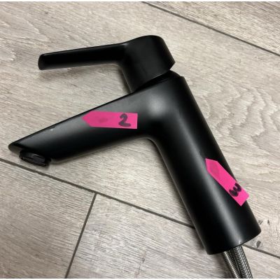 Outlet - Grohe Start bateria umywalkowa stojąca QuickFix czarny mat 234552432