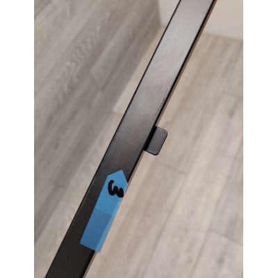 Outlet - Wenko Rivalta stojak na papier toaletowy ze szczotką do WC czarny 23708100