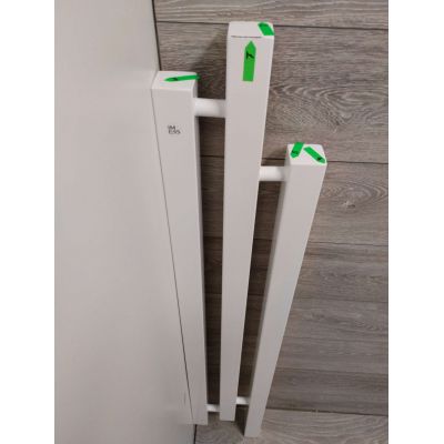 Outlet - Imers Cubic grzejnik łazienkowy dekoracyjny 136x23 cm biały 2512
