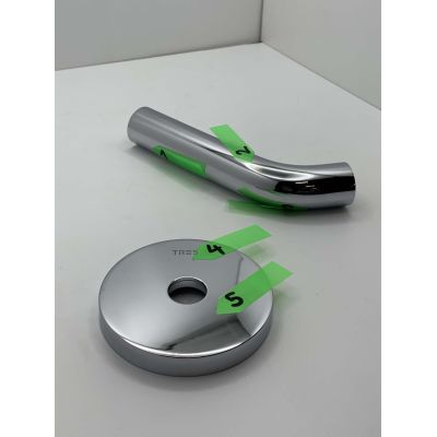 Outlet - Tres wylewka ścienna chrom 26218004