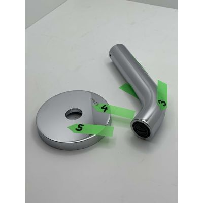 Outlet - Tres wylewka ścienna chrom 26218004