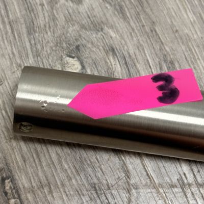 Outlet - Tres wylewka ścienna stalowa 26218004AC