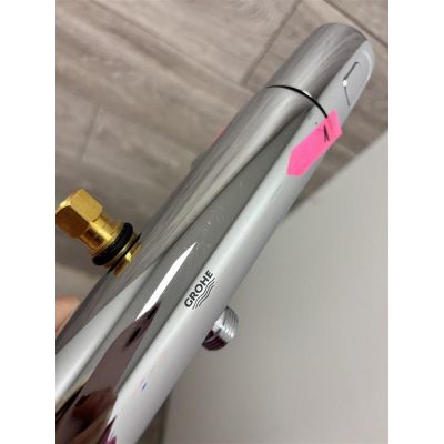 Outlet - Grohe Vitalio Joy XXL zestaw prysznicowy ścienny termostatyczny z deszczownicą chrom 26400001