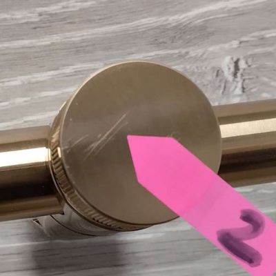 Outlet - Grohe Rainshower SmartActive drążek prysznicowy 90 cm brushed warm sunset 26603DL0