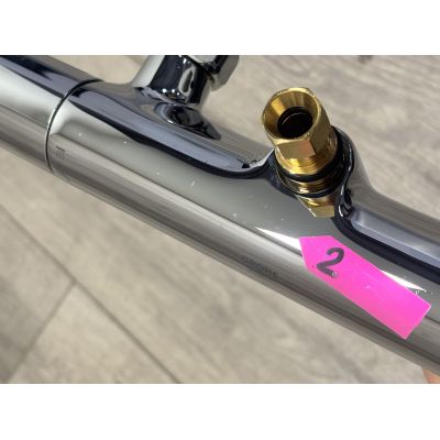 Outlet - Grohe Vitalio Comfort zestaw prysznicowy ścienny termostatyczny z deszczownicą StarLight Chrome 26696001