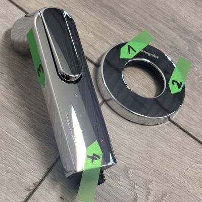 Outlet - Hansgrohe Bidette bateria bidetowa z zestawem prysznicowym podtynkowa chrom 29232000