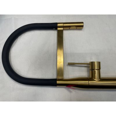 Outlet - Grohe Essence bateria kuchenna stojąca brushed cool sunrise 30294GN0