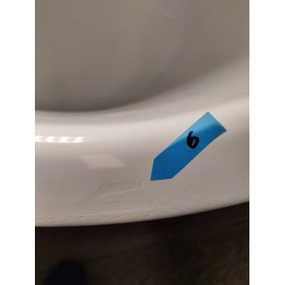 Outlet - Ksuro 03 wanna wolnostojąca 170x80 cm narożna lewa akrylowa biała 31001000