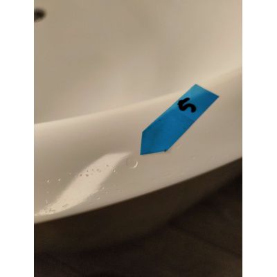 Outlet - Ksuro 03 wanna wolnostojąca 170x80 cm narożna lewa akrylowa biała 31001000