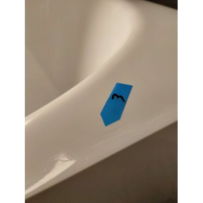 Outlet - Ksuro 03 wanna wolnostojąca 170x80 cm narożna lewa akrylowa biała 31001000