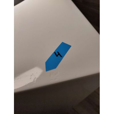 Outlet - Ksuro 03 wanna wolnostojąca 170x80 cm narożna lewa akrylowa biała 31001000