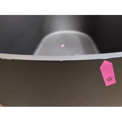 Outlet - Ksuro 02 wanna wolnostojąca 160x74 cm owalna czarny mat 32003030