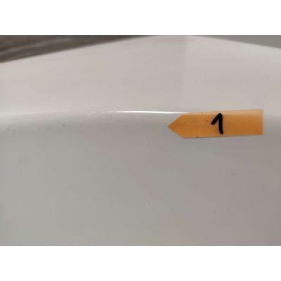 Outlet - Polysan Astra B Slim wanna prostokątna 165x75 cm biała 32611S