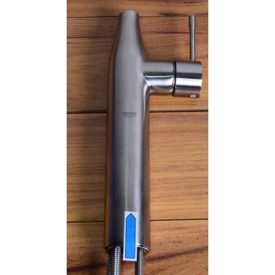 Outlet - Grohe Essence New bateria umywalkowa stojąca wysoka stal nierdzewna 32901DC1