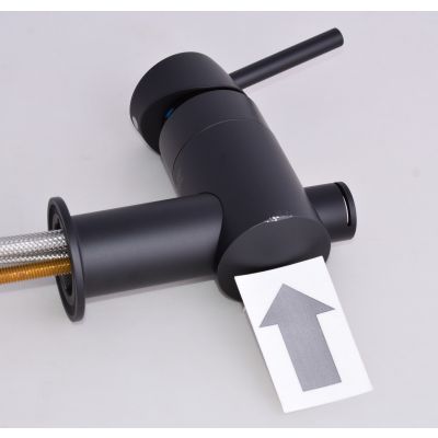 Outlet - Grohe Minta bateria kuchenna czarna 32917KS0