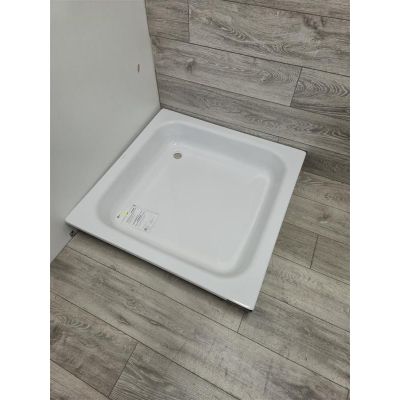 Outlet - Kaldewei Sanidusch brodzik 90x90 cm kwadratowy model 396 biały 331100010001