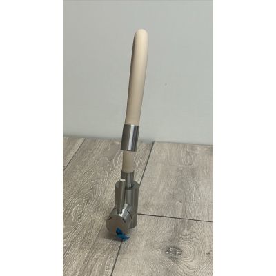 Outlet - Quadron Maggie bateria kuchenna stojąca stal/beż 3323503BE