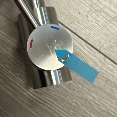 Outlet - Quadron Maggie bateria kuchenna stojąca stal/beż 3323503BE