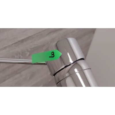 Outlet - Kludi Scope bateria kuchenna stojąca z wyciąganą wylewką chrom 339320575