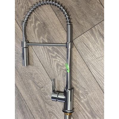 Outlet - Oltens Duf bateria kuchenna stojąca z wyciąganą wylewką chrom 35203100