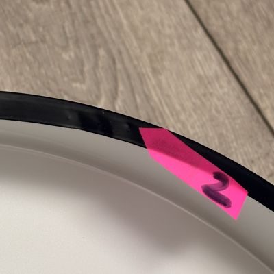 Outlet - Rabalux Maple plafon 1x24W LED biały/czarny mat 3528