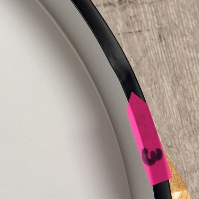 Outlet - Rabalux Maple plafon 1x24W LED biały/czarny mat 3528