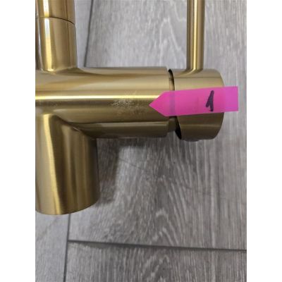 Outlet - Quadron Caren bateria do filtra wody stojąca złota 3623512_PVDG1