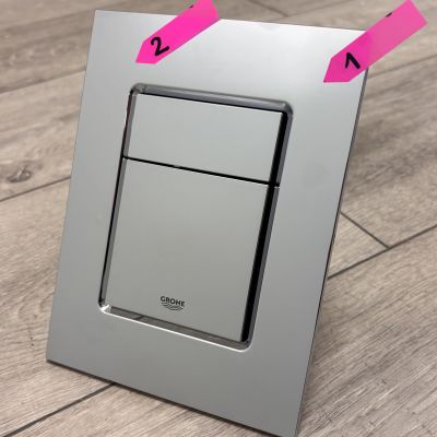 Outlet - Grohe Skate Cosmopolitan S przycisk spłukujący do WC StarLight Chrome 37535000