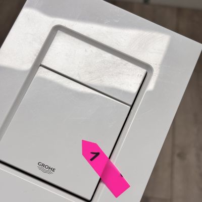 Outlet - Grohe Skate Cosmopolitan S przycisk spłukujący do WC Biel Alpejska 37535SH0