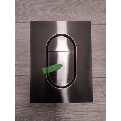 Outlet - Grohe Arena Cosmopolitan S przycisk spłukujący do WC Brushed Hard Graphite 37624AL0