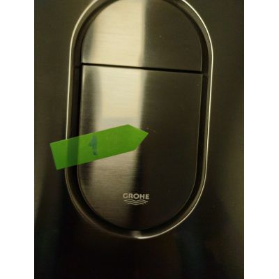Outlet - Grohe Arena Cosmopolitan S przycisk spłukujący do WC Brushed Hard Graphite 37624AL0
