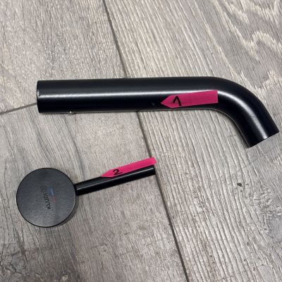 Outlet - Kludi Bozz bateria umywalkowa podtynkowa czarna 382443976