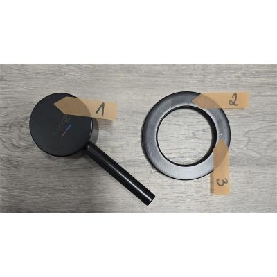 Outlet - Kludi Bozz bateria umywalkowa podtynkowa czarny mat 382453976