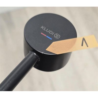 Outlet - Kludi Bozz bateria wannowo-prysznicowa podtynkowa czarny mat 387163976