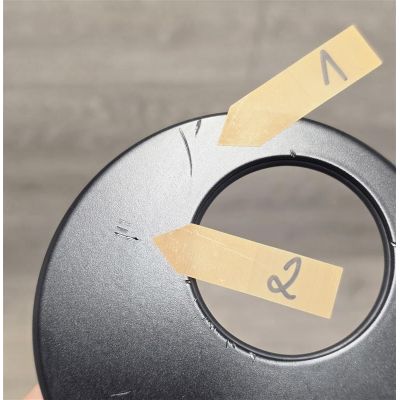 Outlet - Kludi Bozz bateria wannowo-prysznicowa podtynkowa czarny mat 387163976