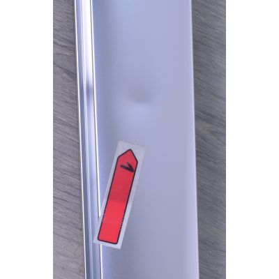 Outlet - Ravak Blix BLCP4-80 kabina prysznicowa 80x80 cm półokrągła polerowane aluminium/szkło przezroczyste 3B240C00Z1