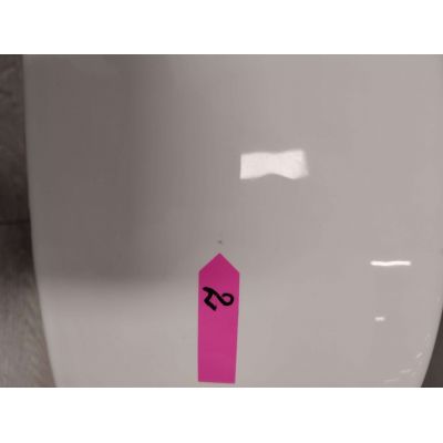 Outlet - Oltens Hamnes Thin umywalka 49,5x35,5 cm nablatowa owalna biała 40319000