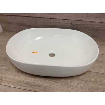 Outlet - Oltens Hamnes Thin umywalka 60,5x41,5 cm owalna biała 40320000