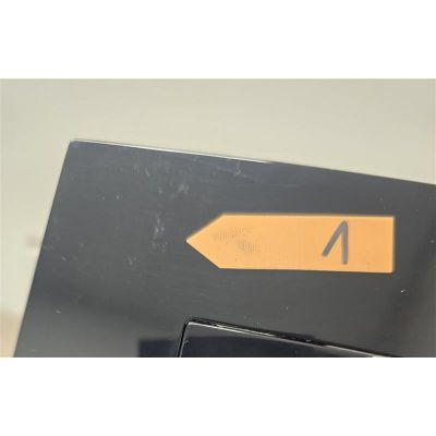 Outlet - Schwab Arte Duo przycisk spłukujący do WC tworzywo czarny 4060415638