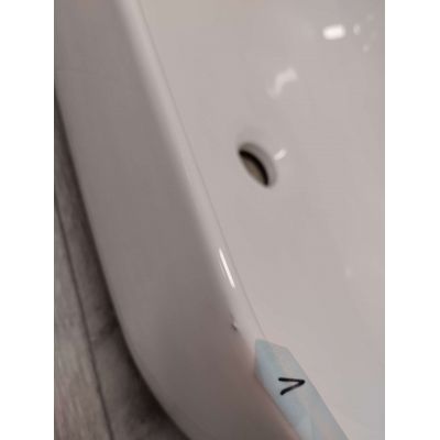 Outlet - Oltens Josen umywalka 50x39,5 cm nablatowa z powłoką SmartClean biała 40805000