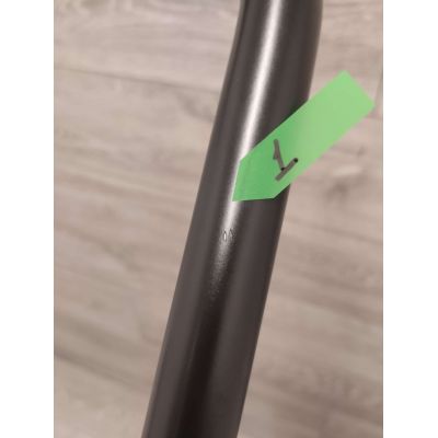 Outlet - Kludi L-ine bateria kuchenna stojąca z wyciąganą wylewką czarna 408513975