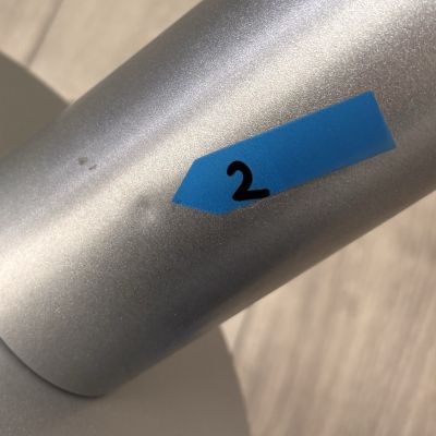 Outlet - Rabalux Dovce lampa stołowa 1x40W czerwona/żółta 4111