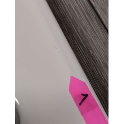 Outlet - Oltens Hyls umywalka 47 cm nablatowa kwadratowa z powłoką SmartClean biała 41809000