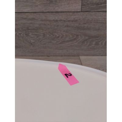 Outlet - Oltens Hamnes Thin umywalka 51x39 cm nablatowa owalna z powłoką SmartClean biała 41813000