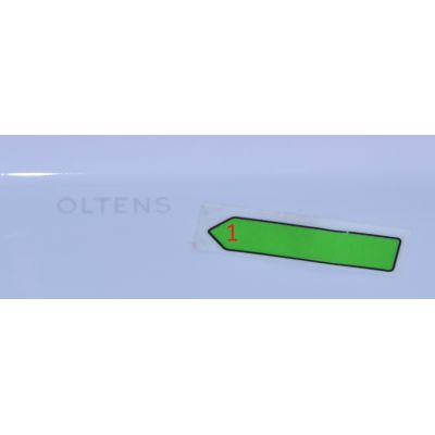 Outlet - Oltens Hamnes Thin umywalka 62x42 cm nablatowa owalna z powłoką SmartClean biała 41814000