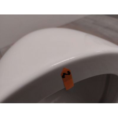 Outlet - Oltens Hamnes miska WC wisząca bez kołnierza biały 42013000