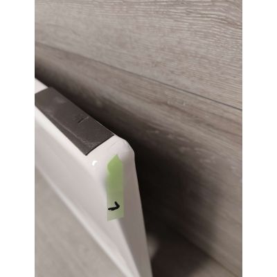Outlet - Kaldewei Superplan Classic brodzik prostokątny 100x120 cm model 407-2 biały z nośnikiem styropianowym 430748040001