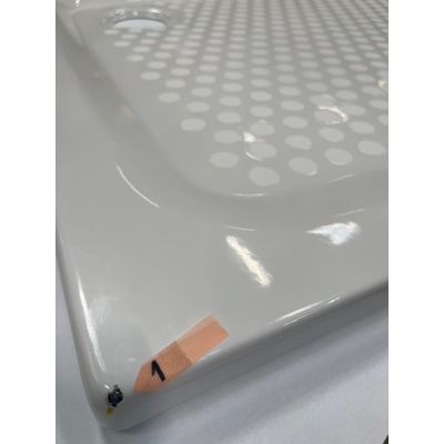 Outlet - Kaldewei Superplan brodzik 80x90 cm prostokątny model 388-1 biały 447830020001