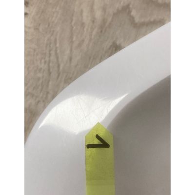 Outlet - Sapho Japura umywalka 55x36 cm wpuszczana prostokątna biała 50135