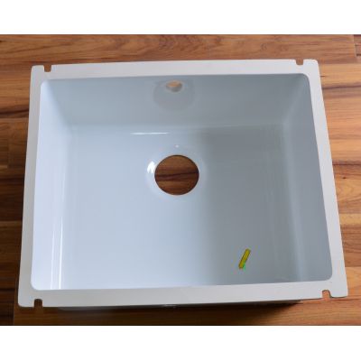 Outlet - Blanco Subline 500-U zlewozmywak ceramiczny 54,3x45,6 cm biały połysk 514506